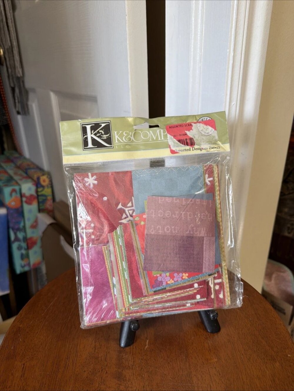 K&Company Assorted Designer Papers Scrap Pack - 671454 - NIP